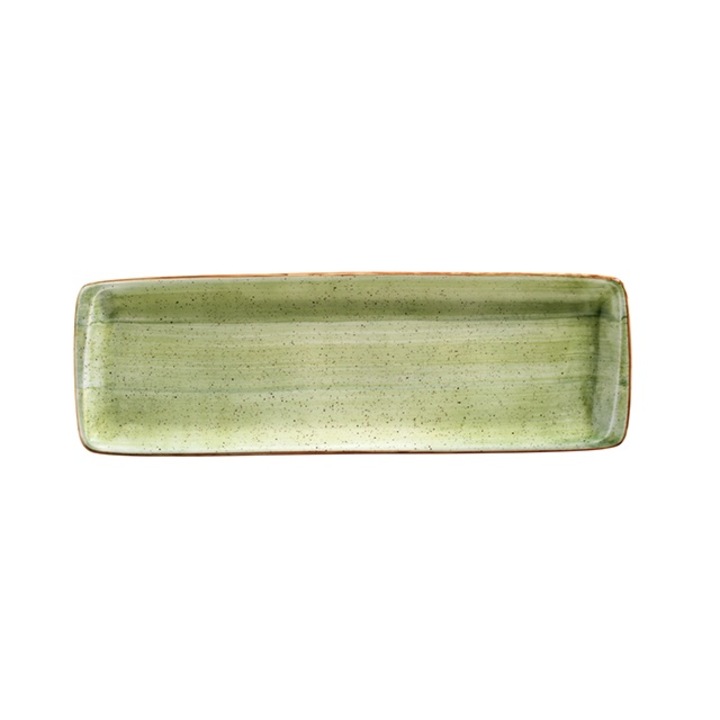 Platou dreptunghiular din portelan AURA THERAPY 48x16cm ATH MOV 49DT