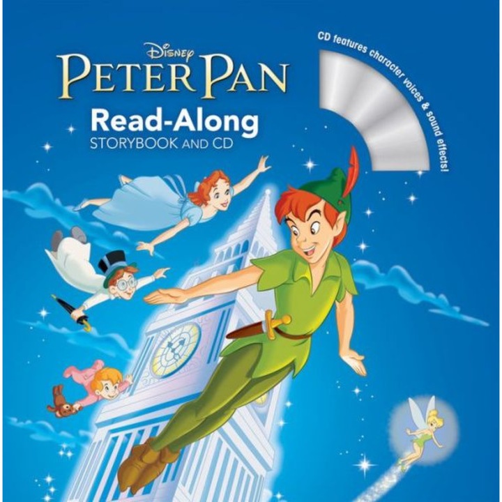 Peter Pan Read-Along Storybook and CD de Disney Book Group