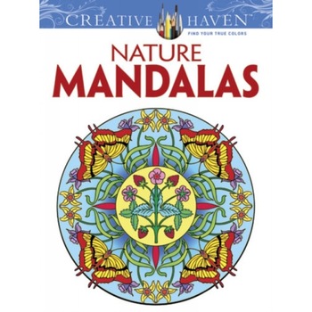 Creative Haven Nature Mandalas Coloring Book de Marty Noble Creative Haven Nature Mandalas Coloring Book de Marty Noble