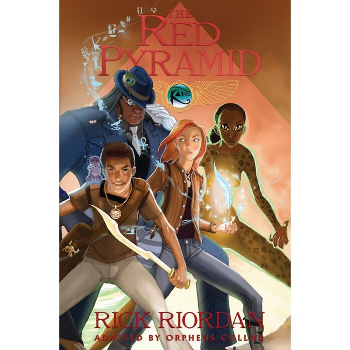 The Kane Chronicles, Book One The Red Pyramid: The Graphic Novel de Rick Riordan