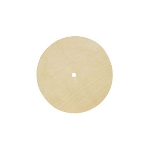 Cadran ceas DIY din lemn - model rotund 18 cm