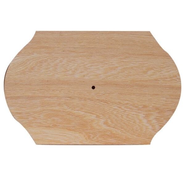 Cadran ceas DIY din lemn cu bolta 25 x 39 cm