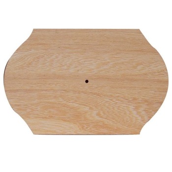 Cadran ceas DIY din lemn cu bolta 25 x 39 cm Cadran ceas DIY din lemn cu bolta 25 x 39 cm