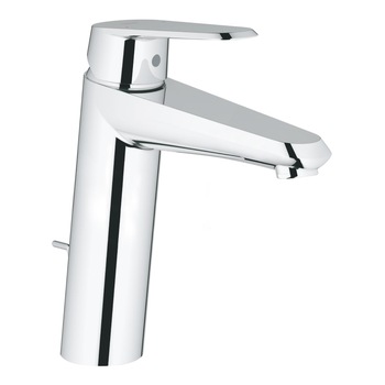 Baterie lavoar Grohe Eurodisc Cosmopolitan 23448002, 1/2'', monocomanda, marimea M, cartus ceramic, aerator, limitator debit, kit evacuare inclus, Crom Baterie lavoar Grohe Eurodisc Cosmopolitan 23448002, 1/2'', monocomanda, marimea M, cartus ceramic, aerator, limitator debit, kit evacuare inclus, Crom