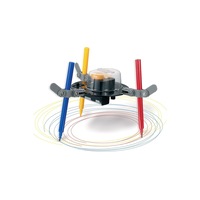 doodling robot 3 in 1  robot care se invarte si deseneaza in 3 culori imagen 2_0_
0