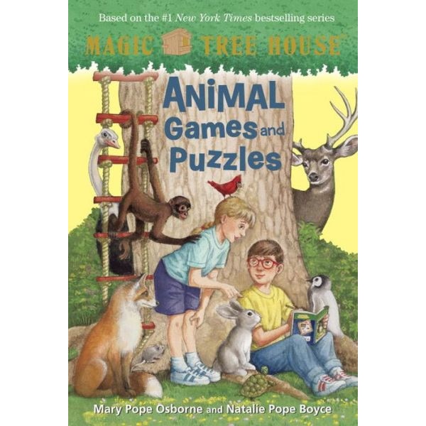 Animal Games and Puzzles de Mary Pope Osborne