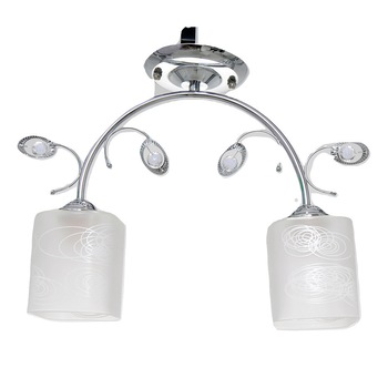 Lustra NG 6382-2, 2 x E 27, 40 W, 220 V, Metal / Sticla Lustra NG 6382-2, 2 x E 27, 40 W, 220 V, Metal / Sticla