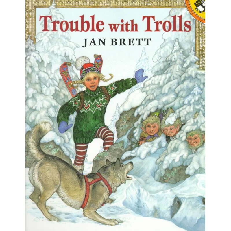 Trouble with Trolls de Jan Brett