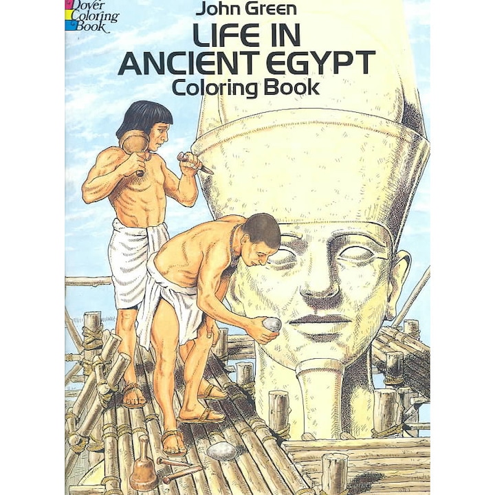 Life in Ancient Egypt Coloring Book de John Green