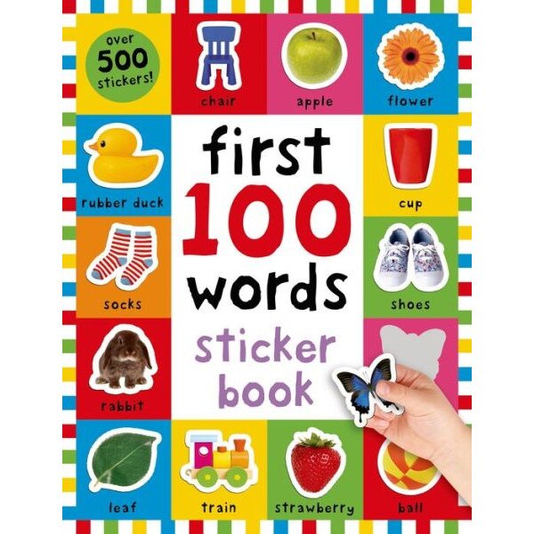 First 100 Words Sticker Book de Roger Priddy