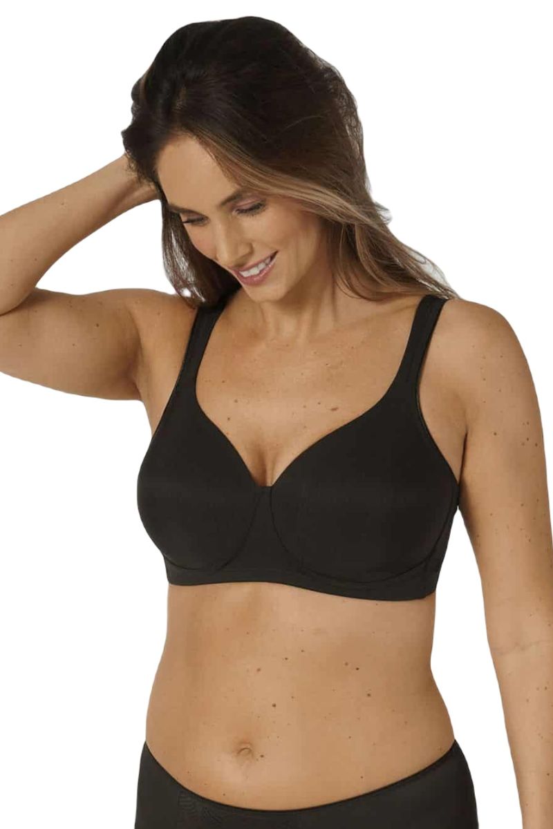 Sutien, Triumph Modern Soft+Cotton P, Negru