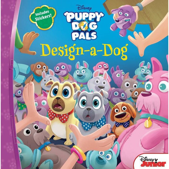 Puppy Dog Pals Design-A-Dog de Disney Book Group