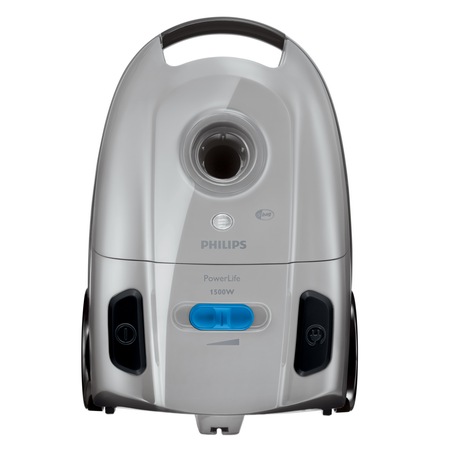 Aspirator cu sac Philips PowerLife FC8459/91, 3 l, Tub telescopic, 1500 W, Gri