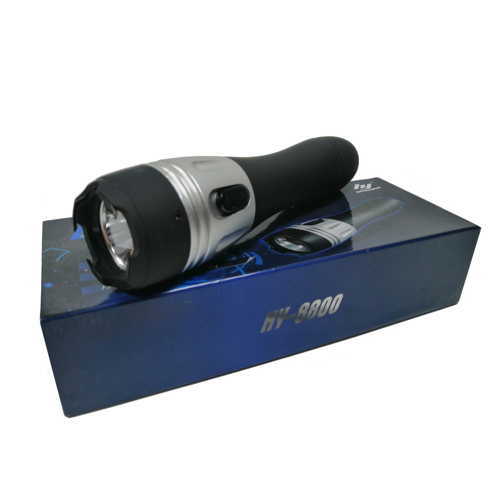 Lanterna cu electrosoc TW-8800, maner cauciucat, 2000 KV