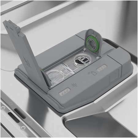 Masina de spalat vase Beko DEN38530WAD,15 seturi, 8 programe, Clasa A+++, Motor ProSmart Inverter, Autodosing, SteamGloss, AquaIntense, Alb