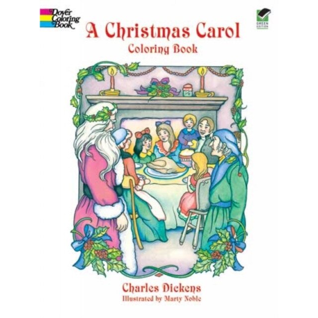 A Christmas Carol Coloring Book de Charles Dickens