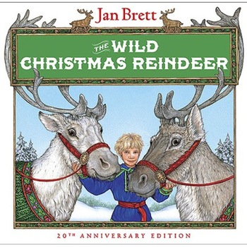 The Wild Christmas Reindeer de Jan Brett The Wild Christmas Reindeer de Jan Brett