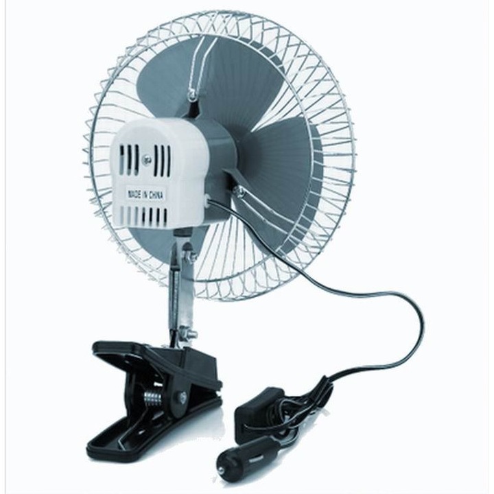 CarCo 42166 24V-os fémventilátor, 18cm, klipszekkel