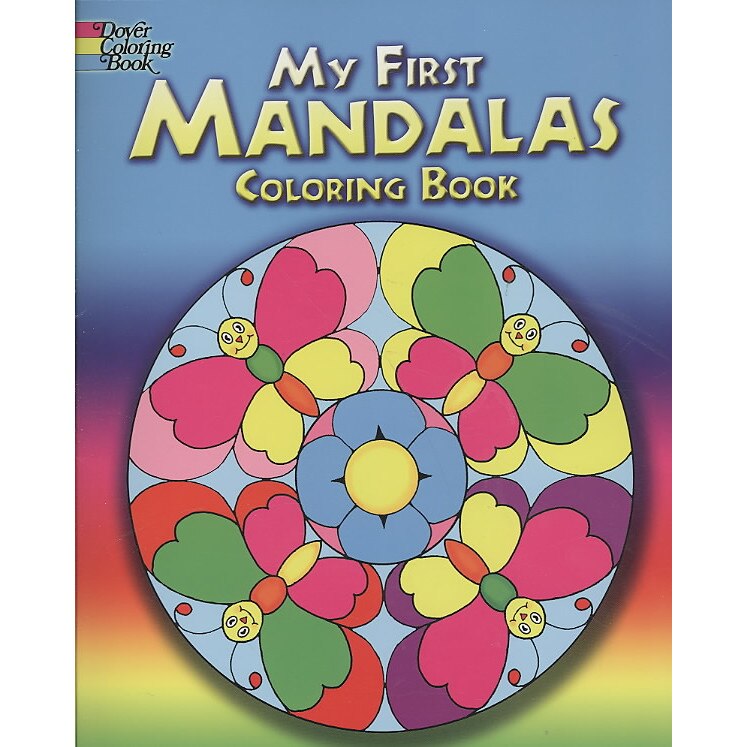 My First Mandalas Coloring Book de Anna Pomaska