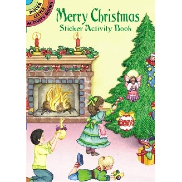 Merry Christmas Sticker Activity Book de Marty Noble