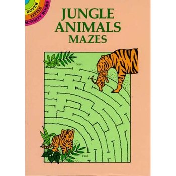 Jungle Animals Mazes de Patricia Wynne Jungle Animals Mazes de Patricia Wynne