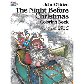 The Night Before Christmas Coloring Book de John O'Brien The Night Before Christmas Coloring Book de John O'Brien