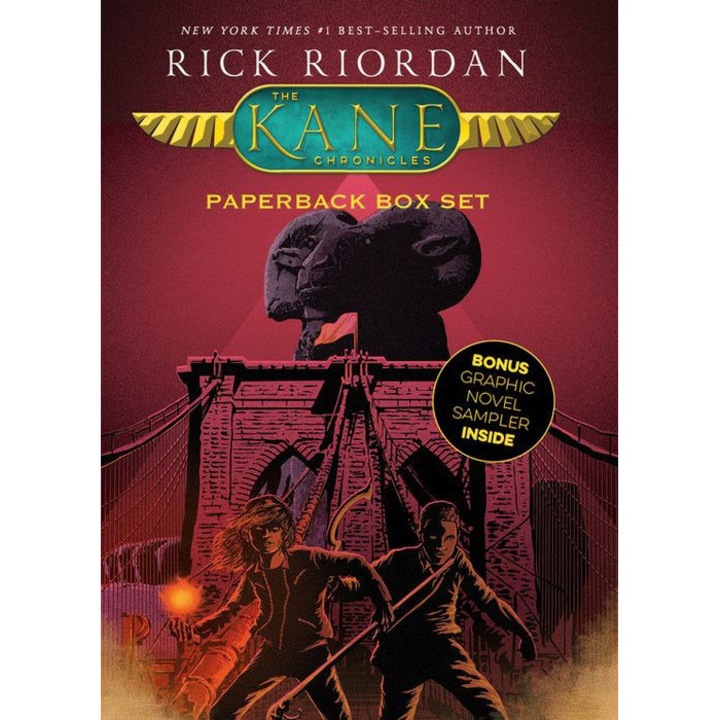 The Kane Chronicles, Paperback Box Set (with Graphic Novel Sampler) de Rick Riordan