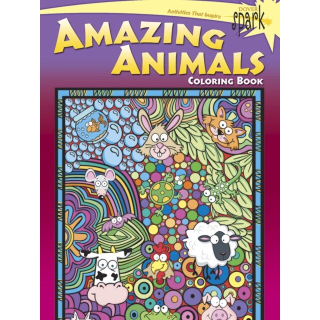 Spark Amazing Animals Coloring Book de Susan Shaw-Russell