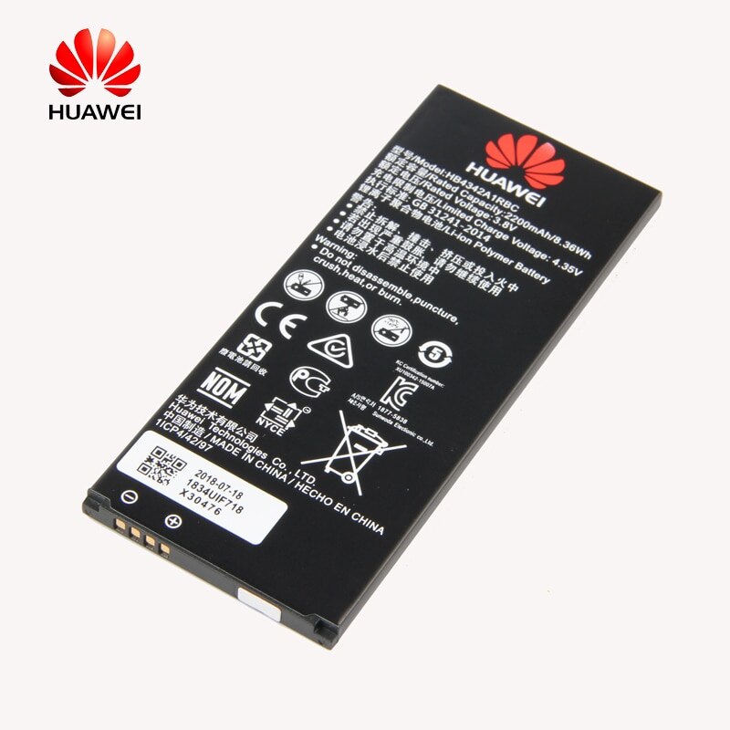 Huawei Y5II HB4342A1RBC akkumulátor, 2200 Mah, Tömeges csomag - eMAG.hu