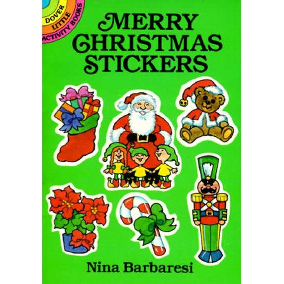 Merry Christmas Stickers de Nina Barbaresi