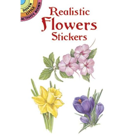 Realistic Flowers Stickers de Dot Barlowe