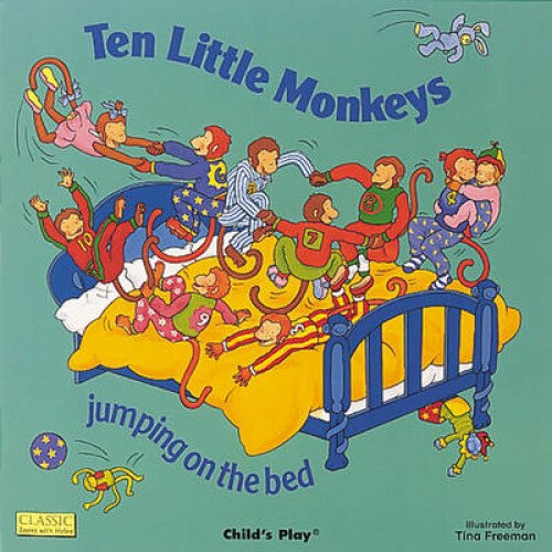 Ten Little Monkeys de Tina Freeman