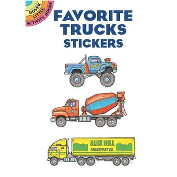 Favorite Trucks Stickers de Bruce LaFontaine Favorite Trucks Stickers de Bruce LaFontaine