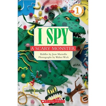 I Spy a Scary Monster de Jean Marzollo I Spy a Scary Monster de Jean Marzollo