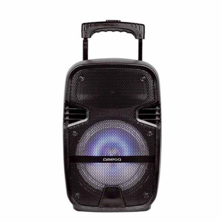 Omega Speaker OG83 Karaoke 20W - безжичен спийкър с функция за караоке за мобилни устройства (черен)
