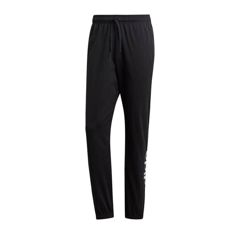 Pantaloni Adidas Essentials Linear Tapered DQ3082, Barbati, Negru, M