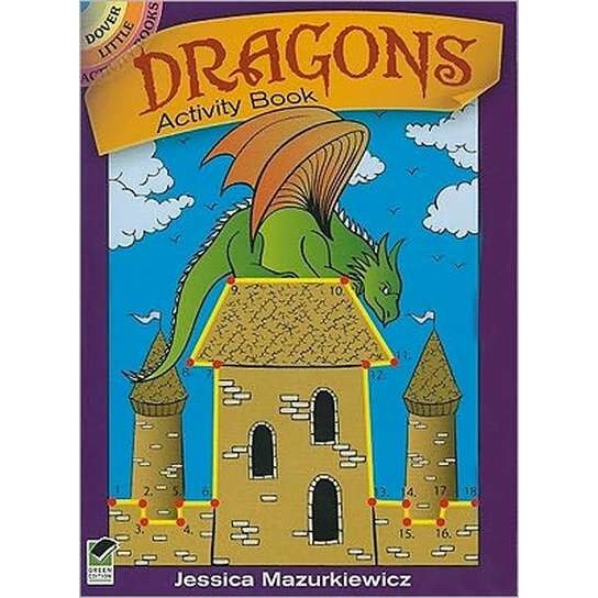 Dragons Activity Book de Jessica Mazurkiewicz