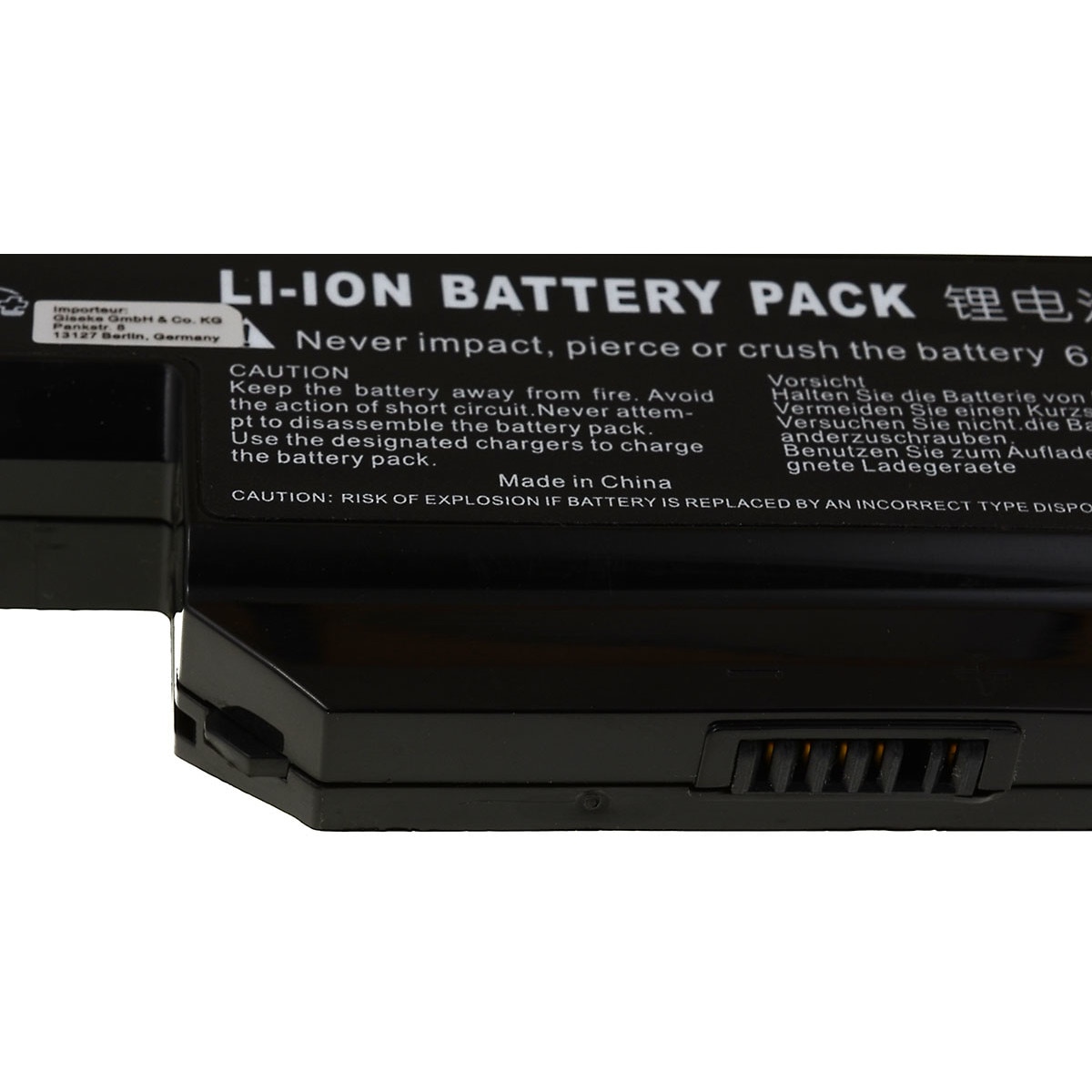 Batterie D'origine Clevo W540BAT-6 (Simplo 6-87-W540S-4W42) - Neuve Sous Emballage