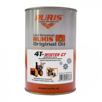Ulei motor 4T Ruris winter GT, 10W-40, 0.6 L Ulei motor 4T Ruris winter GT, 10W-40, 0.6 L
