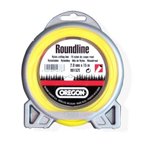 Fir motocoasa Trimmy Oregon, profil rotund, PVC, 2 mm x 15 m