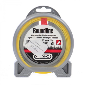 Fir motocoasa Trimmy Oregon, profil rotund, PVC, 1.3 mm x 15 m Fir motocoasa Trimmy Oregon, profil rotund, PVC, 1.3 mm x 15 m
