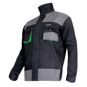 Jacheta lucru groasa, bumbac, 7 buzunare, inchidere fermoar, componente reflectorizante, marime 2L/54 Jacheta lucru groasa, bumbac, 7 buzunare, inchidere fermoar, componente reflectorizante, marime 2L/54