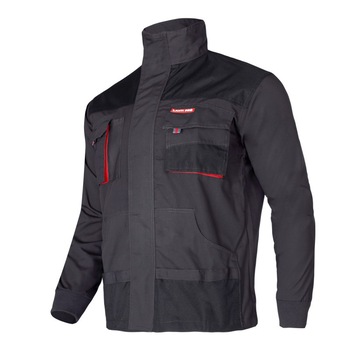 Jacheta lucru groasa, 7 buzunare, portiuni intarite, orificii ventilatie, marime S/48 Jacheta lucru groasa, 7 buzunare, portiuni intarite, orificii ventilatie, marime S/48