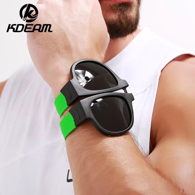 Ochelari de soare polarizati, pliabili Faircom roz