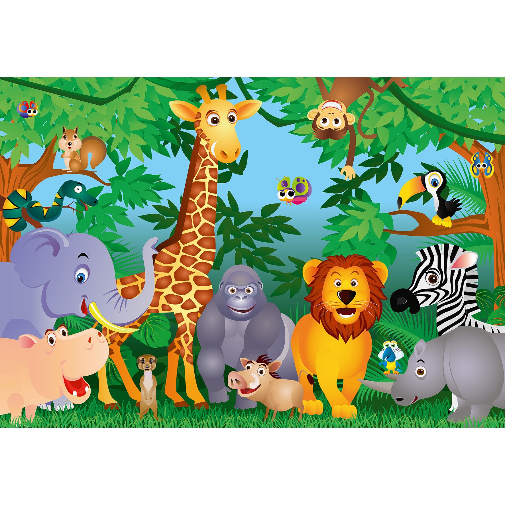 Fototapet animale, Wizard & genius, 366cm x 254cm