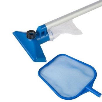 Kit intretinere piscina, perie + plasa + maner telescopic , accesorii de curatat piscina , ATS Kit intretinere piscina, perie + plasa + maner telescopic , accesorii de curatat piscina , ATS