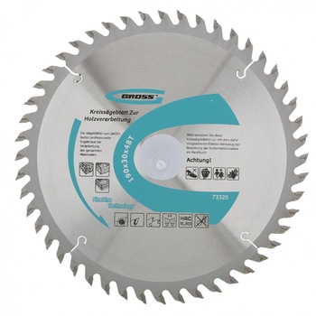 Disc taiat lemne, 190 x 30 x 48Т , GROSS Disc taiat lemne, 190 x 30 x 48Т , GROSS