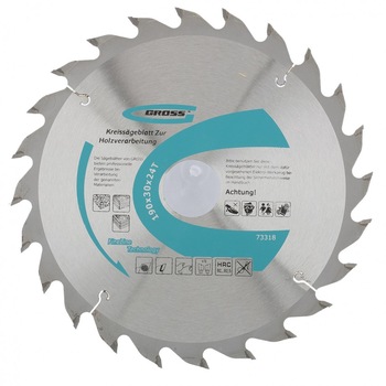 Disc taiat lemne, 190 x 30 x 24Т , GROSS Disc taiat lemne, 190 x 30 x 24Т , GROSS