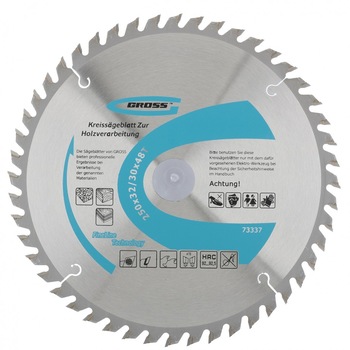 Disc taiat lemne, 250 х 32/30 x 48T, GROSS Disc taiat lemne, 250 х 32/30 x 48T, GROSS