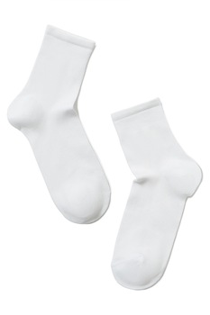 Sosete subtiri de bambus, Conte Elegant Bamboo 000, Alb Sosete subtiri de bambus, Conte Elegant Bamboo 000, Alb